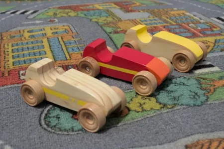 Auto clásico de carrera