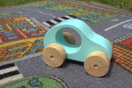 Auto Con Ruedas Naturales - Imagen 5